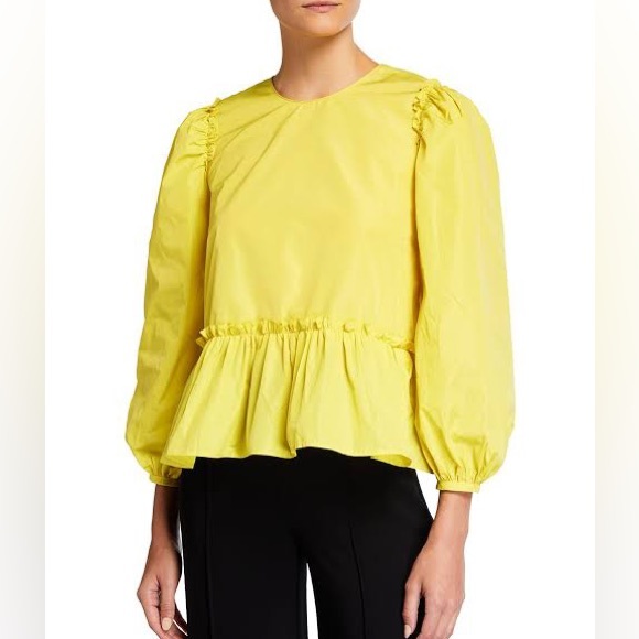 cinq a sept Tops - Cinq a Sept Pollen Jackie Puff Sleeve Blouse